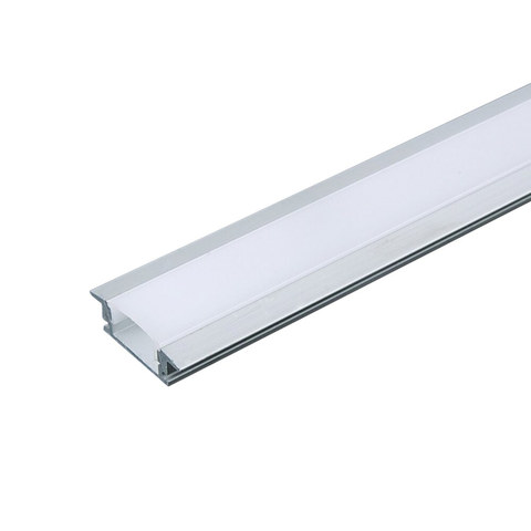 ACA Lighting MINI ALUMINIUM PROFILE RECESSED WITH OPAL DIFFUSER 2m/pc — manufacturer representative image