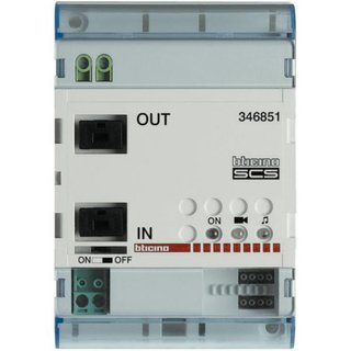 BTicino 4 DIN system expansion interface — 346851