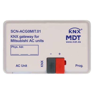 MDT Technologies New: Coresio - KNX Gateway for air conditioning units — SCN-ACG0MIT.01