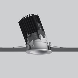 Artemide Everything 55 - Round - 5.5W - Adj - 34° 3000K - Silver — NL4203334K002