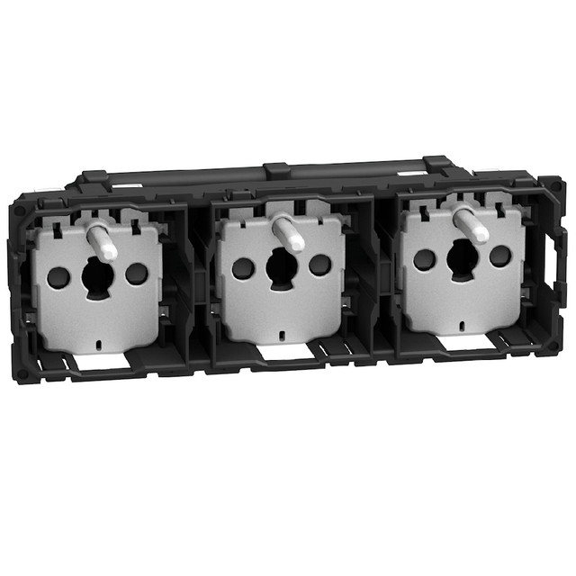 BTicino French standard socket 2 P+E 16 A 250 V - 6 modules — Y4142M3AF