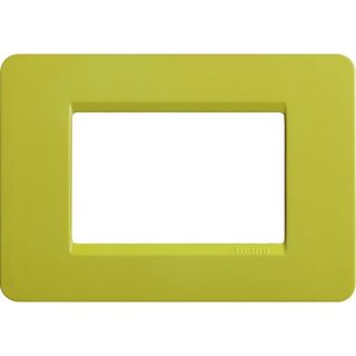BTicino Matix - plate 3P Lime — AM4803AB