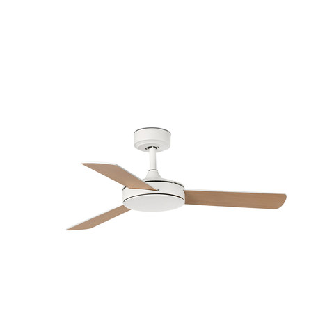 Faro Barcelona MINI MALLORCA S White/maple fan — manufacturer representative image