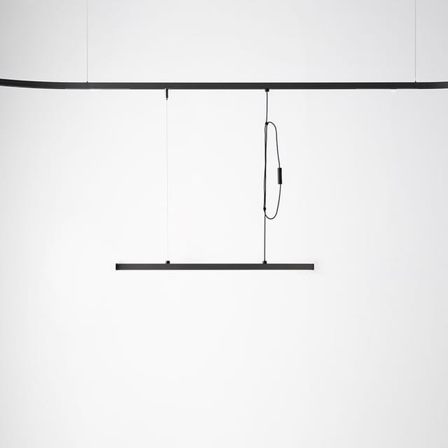 Artemide Turn Around - Diffused Linear Pendant - 600mm - 2700K - Titanium — TD21022