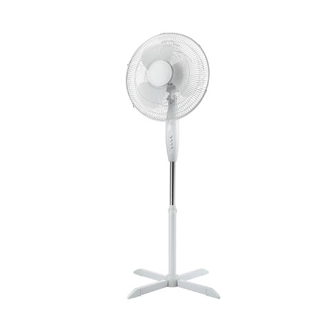 ACA Lighting STAND FAN, WHITE WITH 3 WHITE BLADES, DIAM45, AC 55W — manufacturer representative image