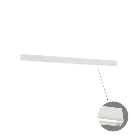 Viokef Linear Ceiling L1420 3000K White Microprismatic Ciba — manufacturer representative image