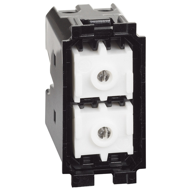 BTicino 10 A 250 Vac double pushbutton 1 P (NO) + 1 P (NO) — K4036