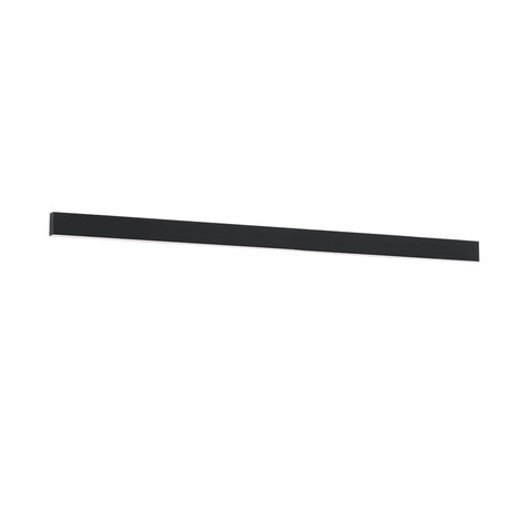 Viokef Linear Ceiling L2540 3000K Black Dim. Ciba — manufacturer representative image