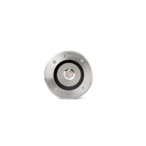 Faro Barcelona GEISER 180 Grey adjustable inox recessed 38° — manufacturer representative image