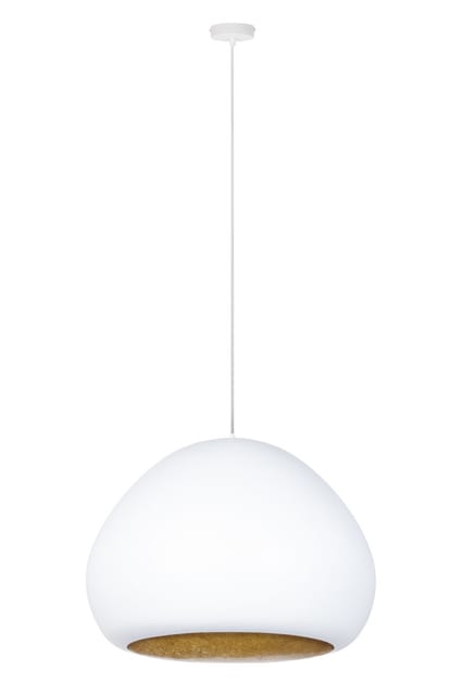 Sigma Pendant lamp LAVA white/gold 41076