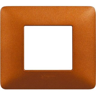 BTicino Cover plate 2 modules — AM4802TRT