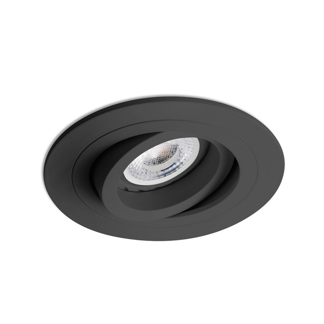 Faro Barcelona RADON R Black adjustable recessed light — 43408