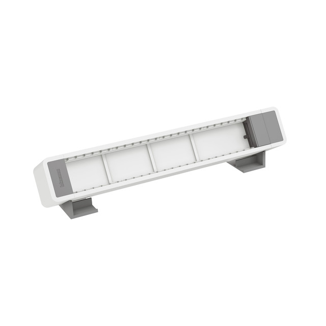 BTicino Desktop multi-outlet extensions to be equipped with MatixGO devices - 12 modules - Color: grey. — 1508613WG