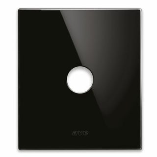 AVE NEW STYLE GLASS PLATE ABS.BLAC.1CON — 44PVNT21NAL