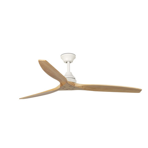 Faro Barcelona ALO L White/pine fan — manufacturer representative image