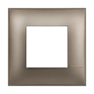 BTicino Cover plate - 2 modules — R4802TM