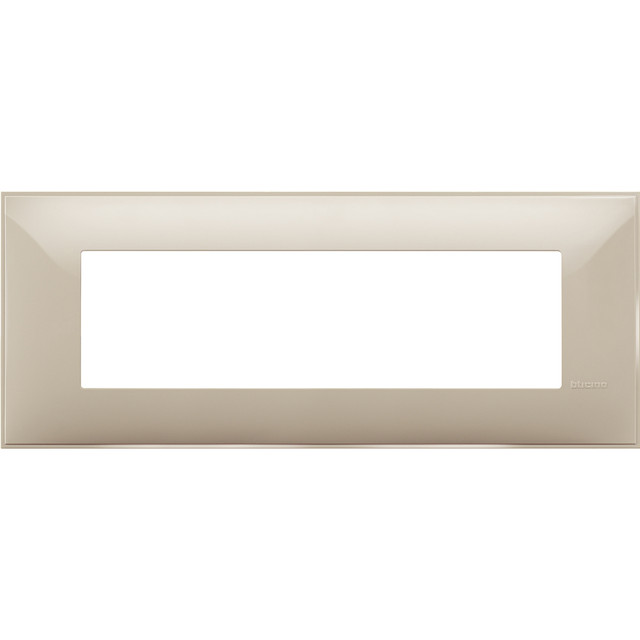 BTicino Cover plate - 7 modules — R4807CR