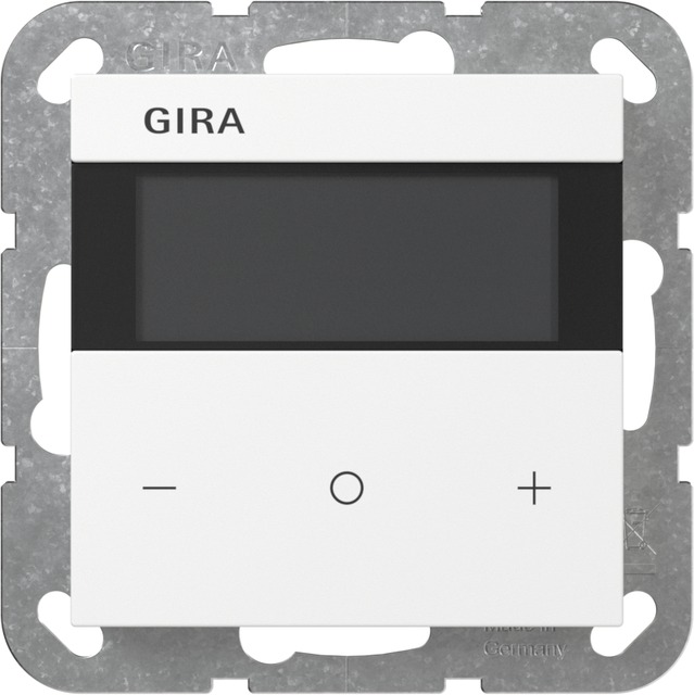 Gira room climate sens. Komfort KNX System 55 p.white — 200503 — manufacturer representative image