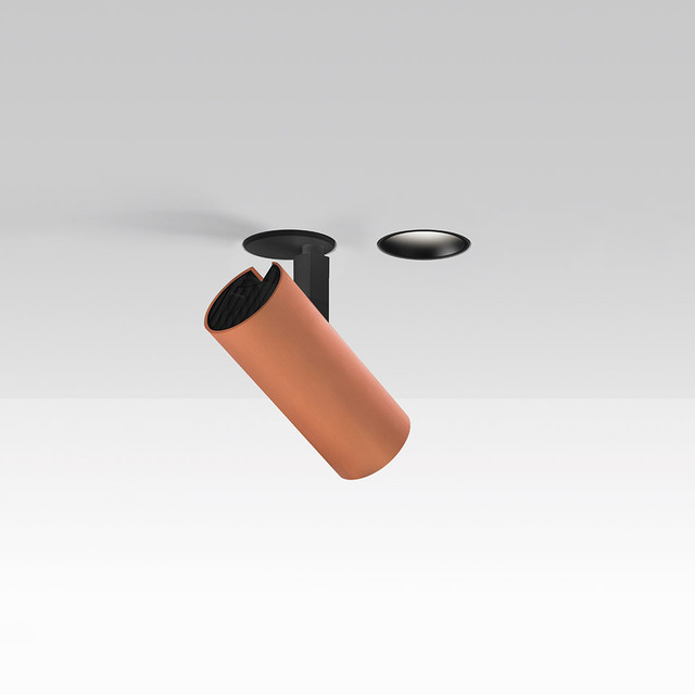 Artemide Vector Recessed 40 - 21° 2700K Brushed copper — AP52218 — manufacturer representative image