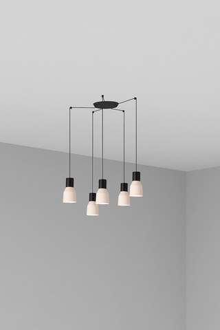 Faro Barcelona KOMBO 120 5L Beige pendant lamp — manufacturer representative image