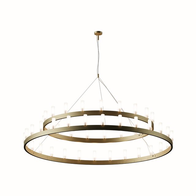 FontanaArte Chandelier – Tondo doppio pendant lamp
