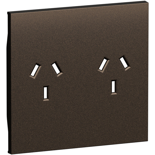 BTicino Cover for australian standard sockets Item K4132 — KB69