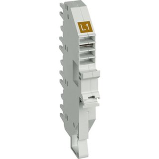 BTicino Base for connection plug-in BTDIN 1P - L1 - brown — TC80L1P