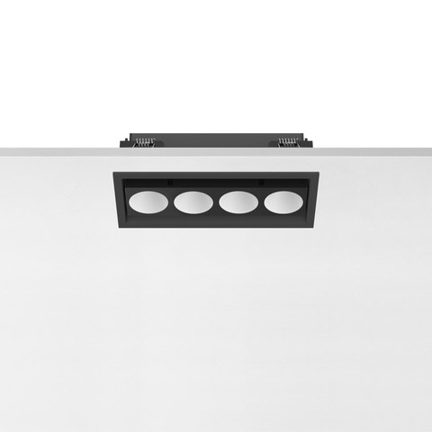 Flos Light Shadow Adjustable Trim 4 Spots Optic Flood — 03.9325.14C — manufacturer representative image