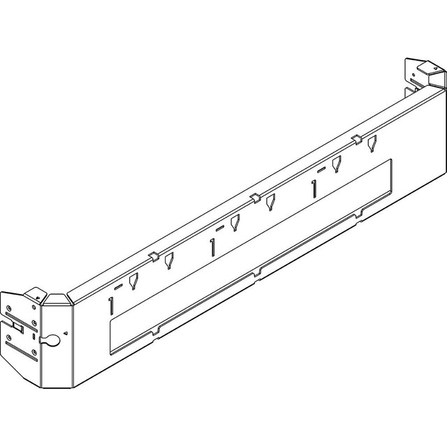 BTicino Sliding frame for M1 160 ed M2 250 fixed version — 9081TME