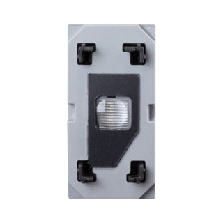 AVE AXIAL PUSHBUTTON MECHANISM FOR DOMUS AND CLASS SERIES, 1P 10A LIGHTABLE – 1 MOD. — 441005STAS