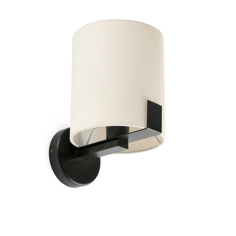 Faro Barcelona NILA Black and off white wall lamp — manufacturer representative image