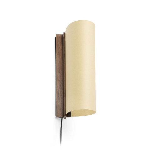 Faro Barcelona CATA 360 Walnut wall light — manufacturer representative image