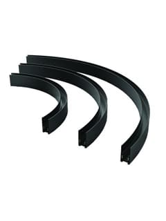 Zambelis 22090 SURFACE CURVED TRACK D:600 MM SANDY BLACK