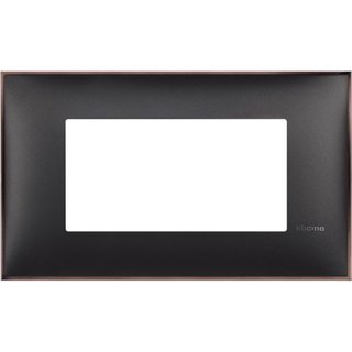 BTicino Cover plate - 4 modules — R4804BH