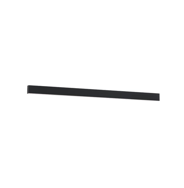 Viokef Linear Wall Lamp L1420 4000K Black Dim. Ciba — 3916-02142-4-B-P-D4