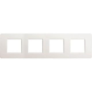 BTicino Cover plate 2x4P 71mm horizontal — AM4802/4BN