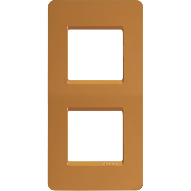 BTicino Matix - plate 2+2 vertical Clay — AM4802V/2AG