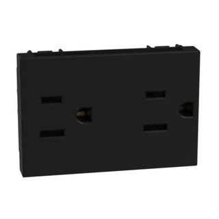 BTicino American standard universal duplex socket outlets 2P+E 15 A - 127/250 Va.c. — JB4188