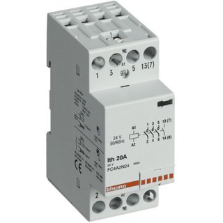 BTicino Contactor In=22/40A 2NO - Vn= 230Vac — FC2A4/230N