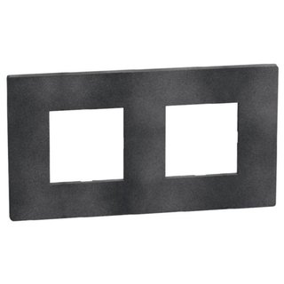 BTicino Light Now - Cover plate 2+2 modules - dark grey — YA4802M2DS