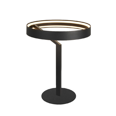 ACA Lighting ROLLIE-TABLE LAMP SAND BLACK ALUMINIUM LED SMD 29W DIMMABLE 2700K 1450LM IP20 385X485MM — manufacturer representative image