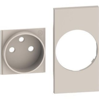 BTicino Cover + traditional top for French-Belgium standard socket — KM55