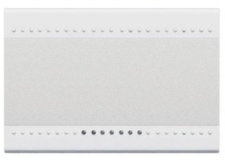 BTicino Key cover neutral with Light for commands without Key cover — N4915M3N