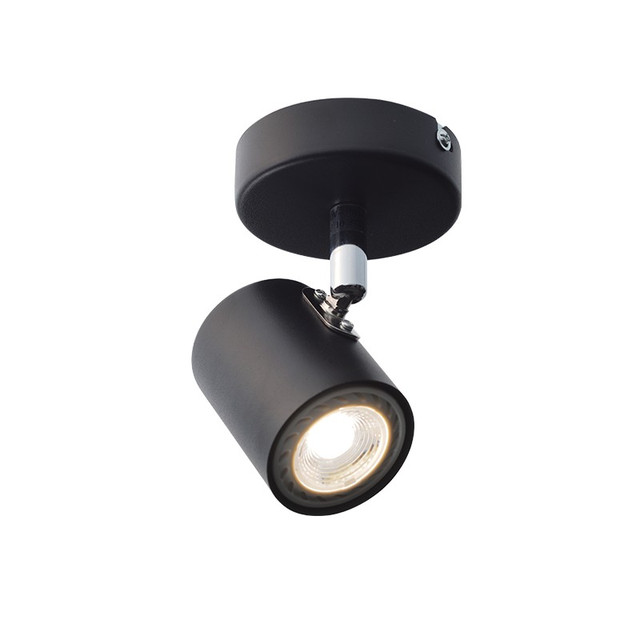 ACA Lighting SPOTLIGHT Ι BLACK MATT 1ΧGU10 ORFEAS — SUH1891PB