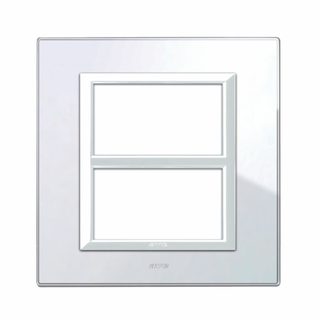 AVE VERA44 GLASS WHITE PLATE 3+3M — 44PV33BL