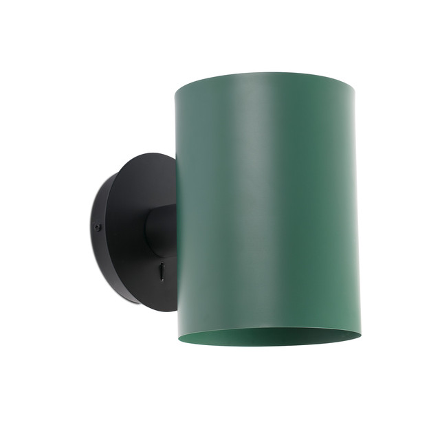 Faro Barcelona GUADALUPE Black/green wall lamp — 20031-81