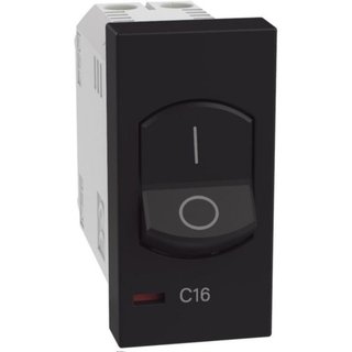 BTicino Automatic thermal magnetic circuit breakers. Type Two-pole - In 16 A — JB4301A16