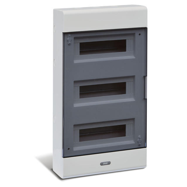 AVE IP40 WALL MOUNTED ENCLOS. 54 DIN M — Q4054N