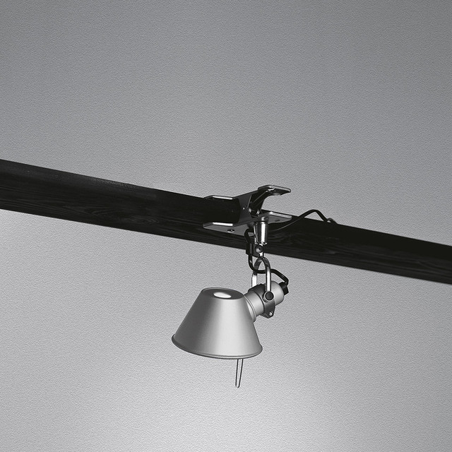 Artemide Tolomeo Micro Pinza - Aluminium — A010800 — manufacturer representative image