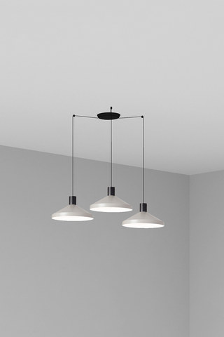 Faro Barcelona KOMBO 400 3L Grey pendant lamp — manufacturer representative image